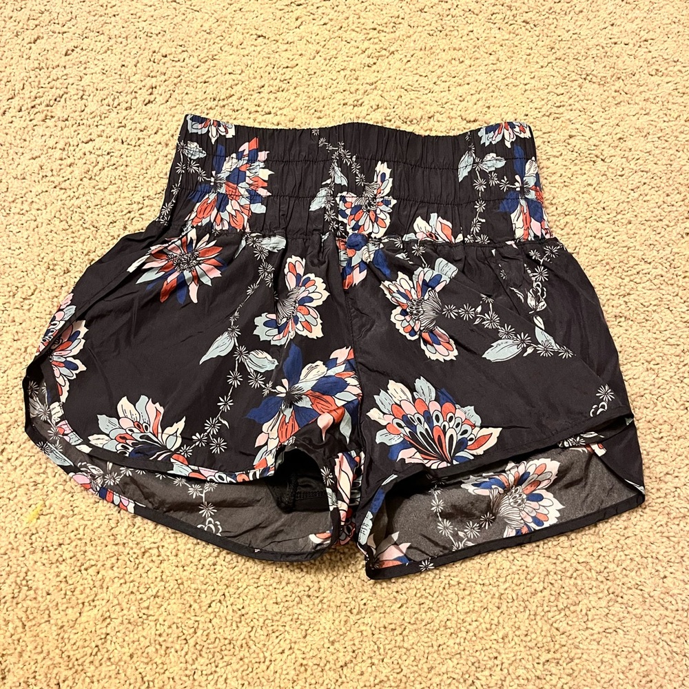 the way home printed free people shorts